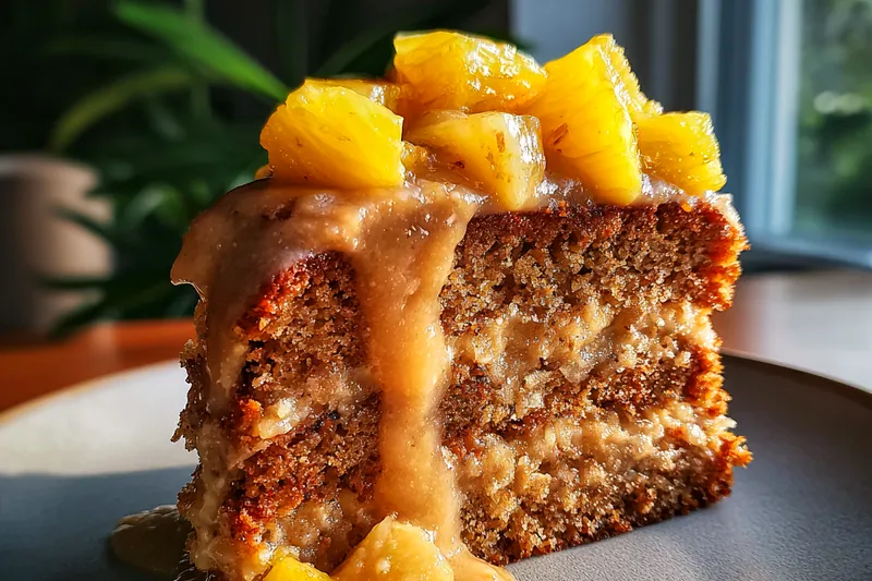 Cooking process for Tropical Pineapple Delight