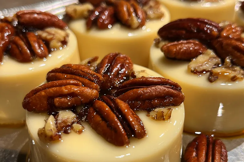 Cooking process for Vanilla Pecan Treats