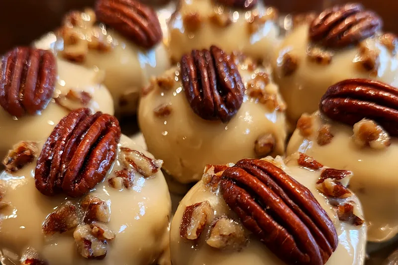 Fresh ingredients for Vanilla Pecan Treats