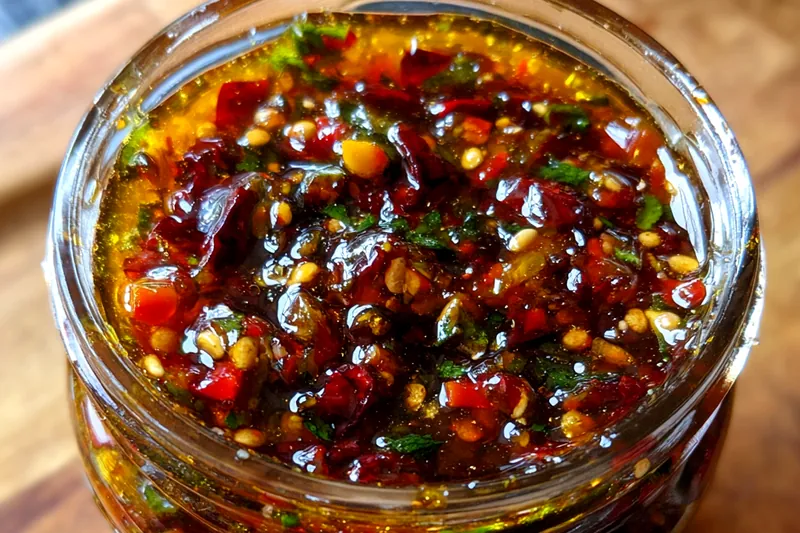 Fresh ingredients for Zesty Herb Sauce